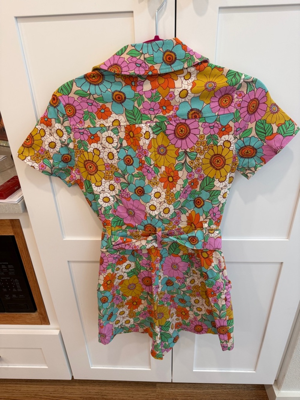 Show Me Your Mumu Multicolor Floral Zip Romper - Picture 7 of 7